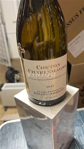 Bourgogne Corton-charlemagne Grand Cru Follin-Arbelet 2023