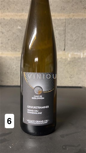 Alsace Không được chỉ định Grand Cru Cave de Beblenheim Sonnenglanz 2023