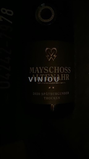 Viinit Rouge sec Mayschoss Altenahr 2020 Saksa Ahr Ahr.