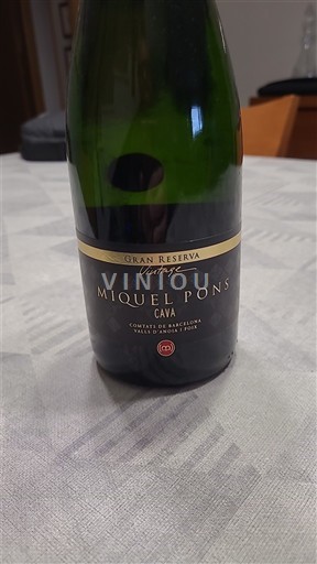 Catalonia Cava Miquel Pons Gran Reserva Vintage 2020