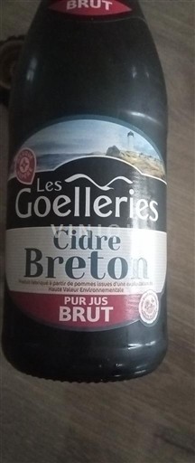 Bretonija Bretanja Les Goelleries Cidre Breton Pur Jus Brut Neleten.