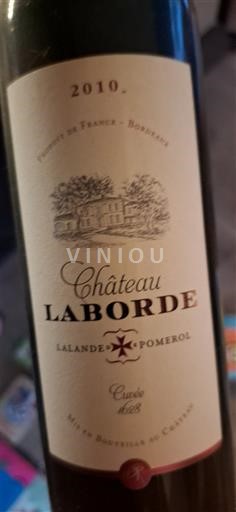 Bordeaux Lalande-de-pomerol Château Laborde 888 2010