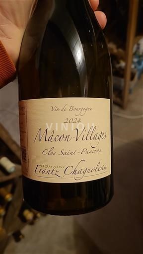 Bourgogne Mâcon và Mâcon-villages Domaine Franck Chagnoleau Clos Saint-Pancras 2024