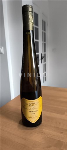 Alsácia Domaine Andre Dussourt Sélection de Grains Nobles 2009