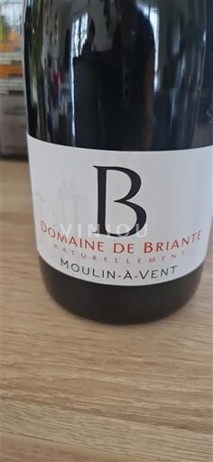 Beaujolais Moulin-à-vent Domaine Briante 2018