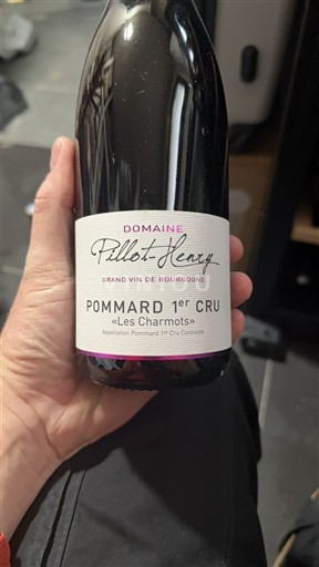 Borgogna Pommard Premier Cru Domaine Pillot-Henry Les Charmots 2024