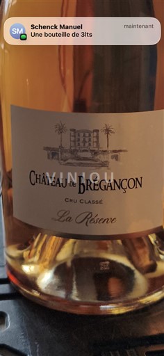 Provence Côtes-de-Provence Château Brégançon La Réserve Không niên vụ