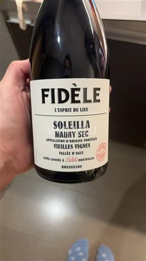 Roussillon Maury sec Fidèle Soleilla 2019