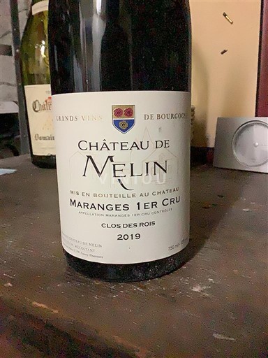 Bourgogne Maranges Premier Cru Château Melin Clos des Rois 2019