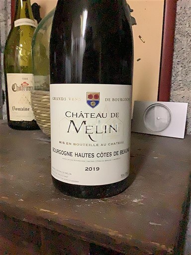 Bourgogne Hautes Côtes de Beaune Château Melin 2019