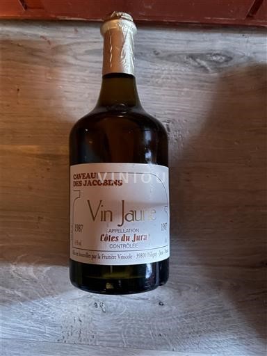 Jura Côtes-du-jura Caveau des Jacobins 1987