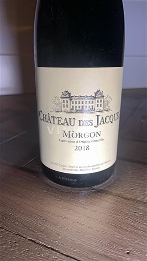Beaujolais Morgon Château S Jacques 2018