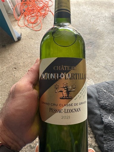 Bordéus Pessac-Léognan Grand Cru Château Latour-Martillac 2021