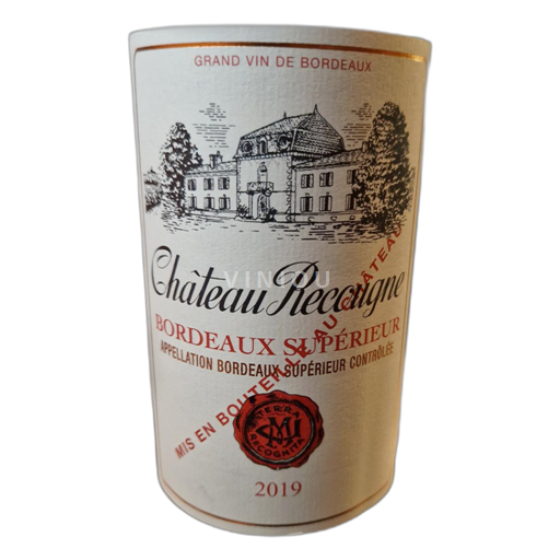 Bordeaux Bordeaux Supérieur Château Recougne 2019