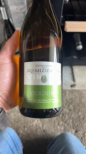 Thung lũng Rhône Không được chỉ định Domaine S Remizières Viognier Không niên vụ