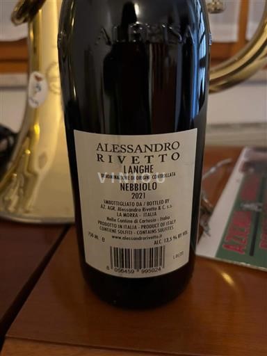 Piemonte Langhe Alessandro Rivetto 2021