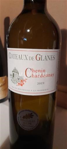 Tây Nam Không được chỉ định Coteaux de Glanes Chenin Chardonnay 2019