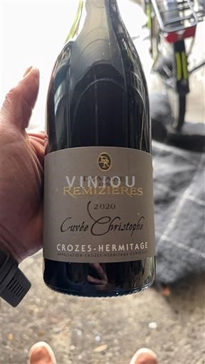 Thung lũng Rhône Crozes-hermitage Domaine S Remizières Christophe 2020