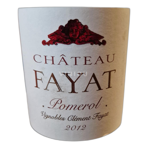 Bordeaux Pomerol Château Fayat 2012