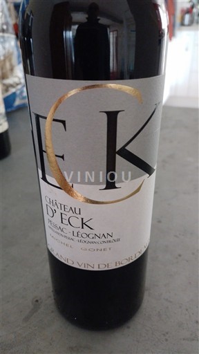 Bordéus Pessac-Léognan Château Eck 2018