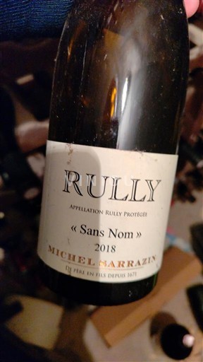 Bourgogne Rully Michel Sarrazin Sans Nom 2018