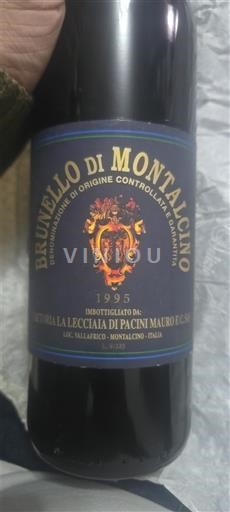 Toscana Brunello di Montalcino La Lecciaia 1995