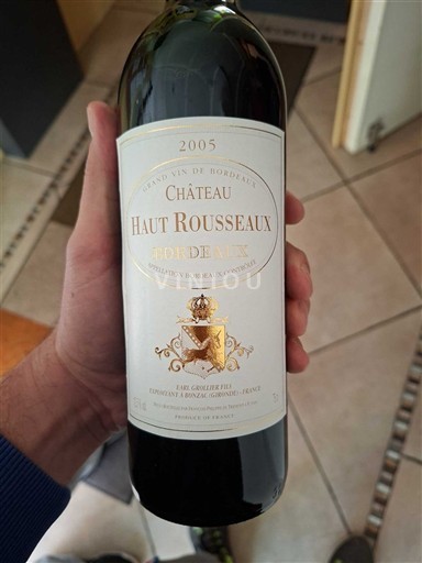 Bordeaux Château Haut Rousseaux 2005