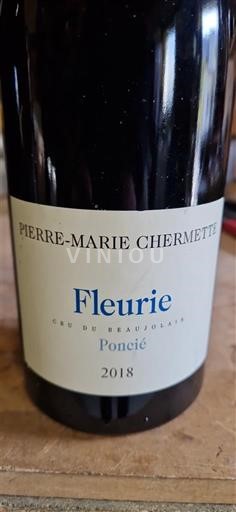 Beaujolais Fleurie Pierre-Marie Chermette Poncié 2018