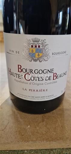 Bourgogne Hautes Côtes de beaune Cave Sainte-Marie La Perrière La Perrière Non Millésimé