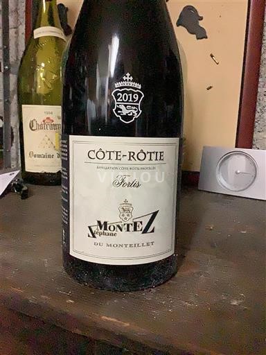 Rhônen laakso Côte-rôtie Montez du Monteillet Fortis 2019
