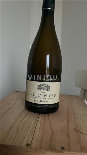 Bourgondië Rully Premier Cru Jean-Baptiste Ponsot Montpalais 2021