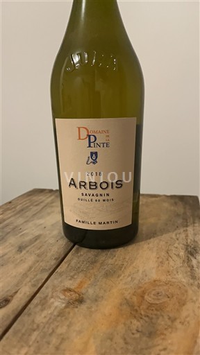 Jura Arbois Domaine La Pinte Savagnin élevé 60 mois 2018
