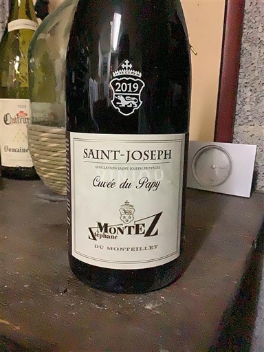 Rhône Valley Saint-Joseph Domaine Stéphane Montez du Monteillet du Papy 2019