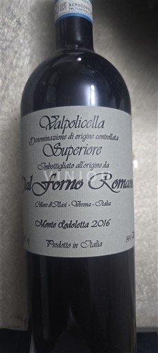 Vénétie Không được chỉ định Dal Forno Romano Monte Lodoletta 2016