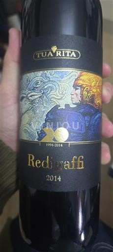 Toscana Không được chỉ định Tua Rita Redigaffi 2014