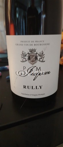 Bourgogne Rully Jacqueson Không niên vụ