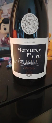 Bourgogne Không được chỉ định Premier Cru Château Etroyes Les Velley 2018