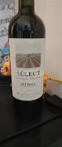 Bordeaux Médoc Réserve des Chartons Sélect 2019