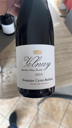 Bourgogne Volnay Domaine Cyrot-Buthiau 2023