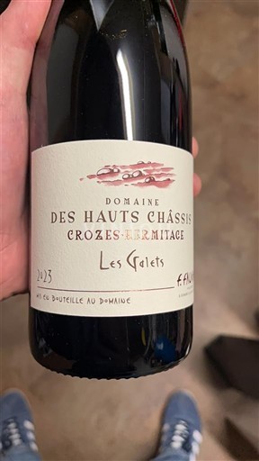 Thung lũng Rhône Crozes-hermitage Domaine S Hauts Châssis Les Galets 2023