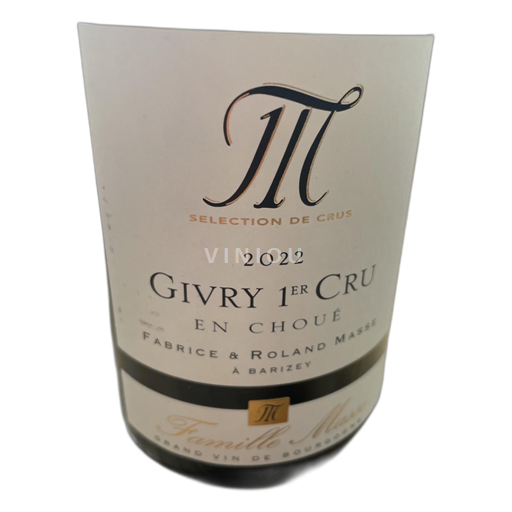 Borgoña Givry Famille Masse 1er Cru En Choué 2022
