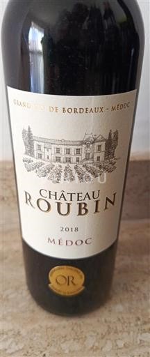 Bordeaux Médoc Château Roubin 2018