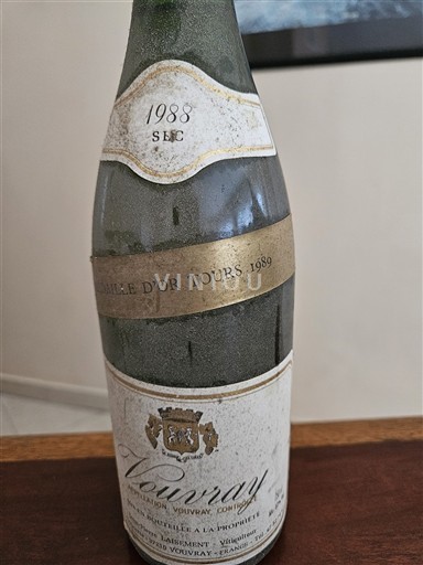 Valle della Loira Vouvray Cave des Producteurs de Vouvray Table d'Or Tours 1988