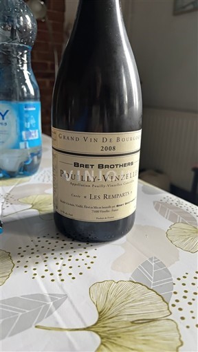 Bourgogne Pouilly-vinzelles BRET BROTHERS Les Remparts 2008