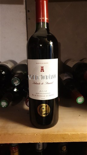 Bordeaux Lalande-de-pomerol Château Tour Canon 2016