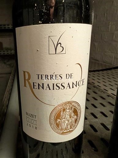 Tây Nam Buzet Vignerons de Buzet Terres de Renaissance 2018