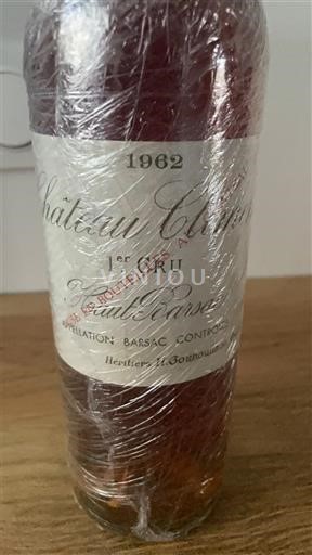Bordeaux Barsac Premier Cru Château Climens 1962