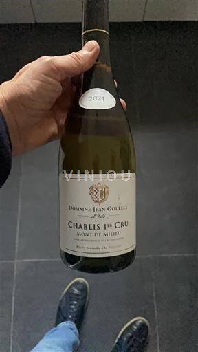 Bourgogne Chablis premier cru Premier Cru Domaine Jean Goulley & Fils Mont de Milieu 2021