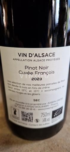 Alsácia Joseph Gross François 2023