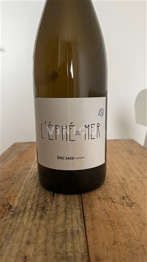 Valle della Loira Fiefs Vendéens Éric Sage L'Éphémer 2022